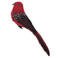 Kripyery umjetna ptica trodimenzionalna oči dugačka repa realistična šarena lažna životinjska ptica vrta za dom