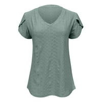 Ljeto tiskovina Veliki kratki rukav labav 3D majica s kratkim rukavima Žene majice Print Leisure Vanjski