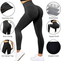 Ženske hlače s džepovima za čišćenje žena vježbaju gamaše fitness sportski trčanje joga atletske hlače