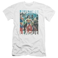 JLA - Dvorana pravde - premium tanka fit majica kratke rukave - srednja