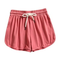 Penskeiy Women Fashion Lady Ljeto Sport Shorts Plaže Kratke hlače Sligle za bedro kratke crvene na prodaju