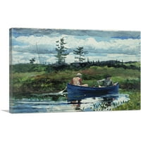 Plavi brod Canvas Art Print Winslow Homer - Veličina: 60 40