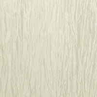 Ultimate Textile Crinkle Taffeta - Delano Oval Stolcloth - za kućne trpezarije, Slonovačka krema
