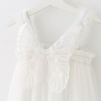Leesechin Girls haljine za čišćenje djece dječje djece slatka ljetna mreža elegantna leptira krila odijela