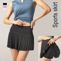 Haljine za žene Ženske visokog struka Golf trčanje Skortove sportske suknje sa džepovima plus veličina