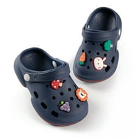 Kanior Toddler dječaci djevojke vrtne klompe crtane dijapozitive cipele klizne na slikove vodene sandale