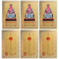 Chinese Style Amulet General Taisui Card Lucks Pogodne kartice za zaštitu uspjeha