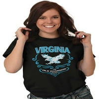 Virginia Stara dominion State ženska javora Ženska grafička majica Tees Brisco Marke