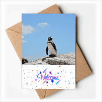 Penguin Ocean Antarktik Science Nature Slika Dobrodošli nazad čestitke Card Corks