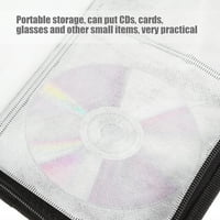 Netkani DVD kućište za prijenosni patentni zatvarač za pohranu CD-a