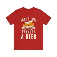 Djed pivo pivo, day poklon oca, grafička piva majica