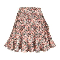 FVWitLYH Mini suknje za žene Žene Line Tulle Parther Večer Tutu Suknje Dužina čaja