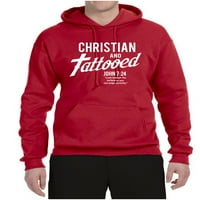 Divlji bobby hrišćanski i tetovirani Ivan 7: inspirativni hrišćanski ujedini grafički dukseri, crveni,