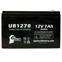 - Zamjena baterije Emerson AP - UB univerzalna zapečaćena olovna kiselina Baterija - uključuje f do f terminalne adaptere