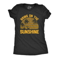 Žene donose na sunčano majica smiješna ljetna kuća za odmor Grafički tee - S Ženske grafičke teže