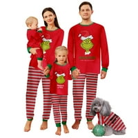 Grinch podudaranje obiteljske božićne pidžame - Obiteljski božićni PJS Usklađivanje setova za muškarce