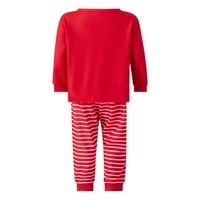 Jamlynbo Family Božićni pidžami Set Elf Odredkinje Štampano podudaranje PJS set Xmas Holiday Sleeper