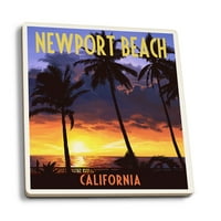 Newport Beach, California, Palms i zalazak sunca
