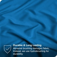 Bare Home Ultra-Mekan bonus set - jastučnice - Premium kolekcija - 6-komada - kraljica, srednje plava