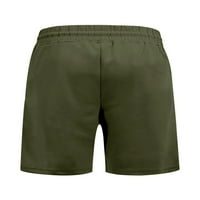 Muške dno Svjetske ljetne hlače sa džepovima sa džepovima Plaža Shorts Muški havajska mini pantalona Vojska Green M