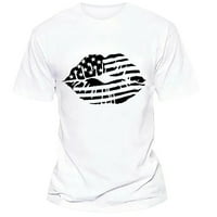 Košulja za muškarce Dan neovisnosti Zastava Ispiši sport Sposobna prozračna posada kratkih rukava majica