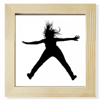 Skakanje sportskim kosom fizičkim ubrizgavanjem Square Frame Frame Frame Wall Stollop displej