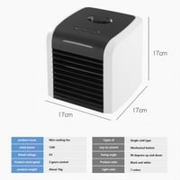 Prijenosni ventilator klima uređaja, lični prostor Mini zrak hladnjak mirni stol, ovlažitelj za pomiješanje