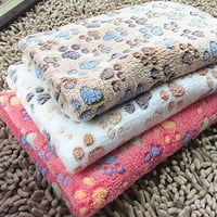 Taize PET pokrivač mekani komforan prenosivi runo šapni kost tiskani mačji krevet za krevet za kuću