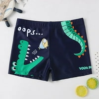 Toddler Kid Boys Dinosaur Print Funny Swim Trunks Brzo suho odjeća za sport Sports Trčanje Swim ploče
