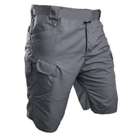 Wendunide muške hlače Muške ljetne kratke hlače Poboljšane gradske hlače na otvorenom Teretne kratke hlače Grey XXXL