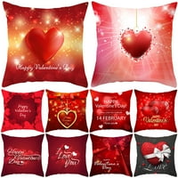 Naturegr Valentines Love Ispiši jastučni krevet Kauč jastučni klizanje
