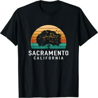 Žene California Drveće majica Poklon posada vrata za zabave TEE