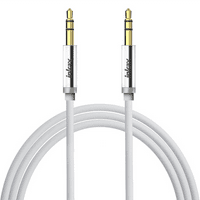 Urbani najlonski pleteni AU kabel 3.3ft Hi-Fi zvuk, audio adapter muški do muški aud kabela za slušalice
