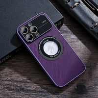 Samimore magnetska futrola za iPhone Pro 6.1 , najlonski povratni preplatan [otporan na habanje] [Bežično