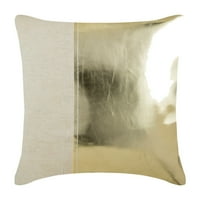 Poklopac jastuka za stolice, ukrasni metalni jastuk od zlatnog bacanja, prekrivači jastuka za naglasak