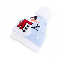 Božićni šešir debeli Knit Božić Beanie Hat za žene tople zimske kape za božićne ukrase