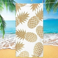 Ručnik za ručnik za ručnik za plažu tropskog voća, prevelizirani ručnik za kupanje za kupanje za malihtičara