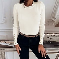Neutralni džemper za žene Sundry džemper ženske košulje s dugim rukavima bluza s dugim rukavima dolje