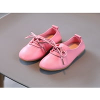 Ymiytan Girls Loafers Udobne stanovi čipke čipke ravne cipele s cipelama casual cipele lagana mekana