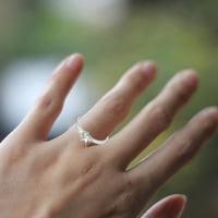 Kreativni dijamantni dijamantski otvor za prsten