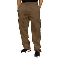 Kafe Cargo Hlače Muški užad labavi struk SOLD Bool Pocket pantalone labave sportske pantalone