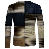 Azrijski muški bluze za dugi rukav, odobrenje, plus veličine muške dukserice duks pulover, muški labavi