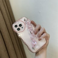 Toyella Jelly prah Aixin lanac mobilni telefon Shell Pink Love Wave iPhone13Promax