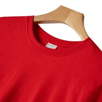 pxiakgy bluza Valentinovo t vrhovi za parove kratki pokloni s rukavima s majicama s majicom Dane majice Ljubav mens za parove koje odgovaraju ženskoj bluzi crveno US-14