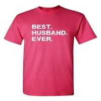Najbolji suprug ikad sarcastic humor grafički novost smiješna omladina majica