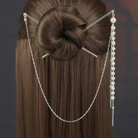 Retro dvostruka pramen kose za kosu za kosu Kineski stil dvostrukog lanca vilica za kosu za kosu za