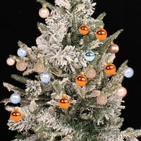 Božićna dekoracija kuglice Božićna dekoracija drvca Otporna na božićno ukrašavanje jezika Lanyard Multicolor Party Decoration Ornament Privjesak ukras