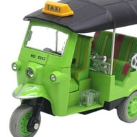 Legura Diecast Tajland Izvrsna vozila Ornamenti za simul zelena, 12x5.5x