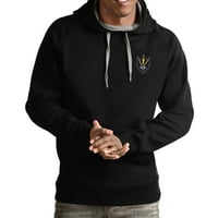 Muška antigua crna San Diego brtve pobjeda pulover hoodie