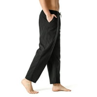 Medcursor Home Muške hlače Hlače pamučne lagane lagane elastične ležerne muške hlače
